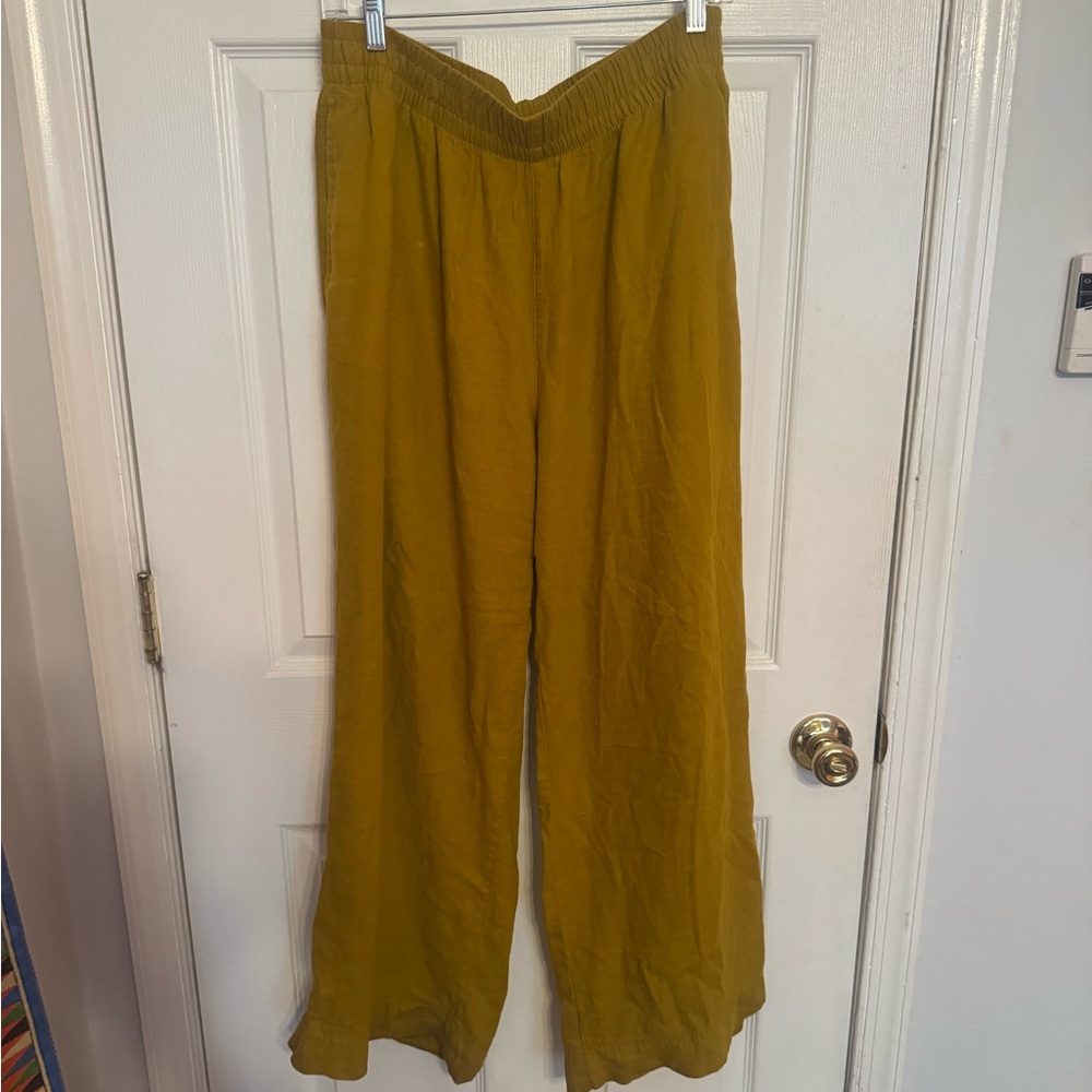 Old Navy Golden Yellow Wide Leg
